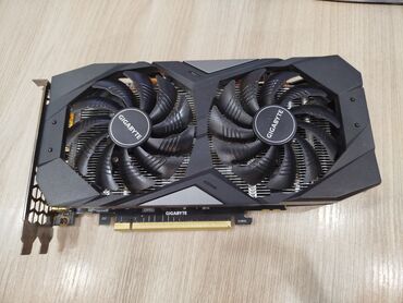 Видеокарты: Видеокарта, Б/у, Gigabyte, GeForce RTX, 6 ГБ, Для ПК