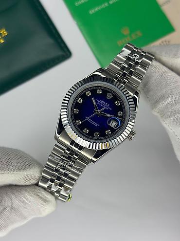 biostat qiyməti: Yeni, Qol saatı, Rolex, rəng - Mavi — 3