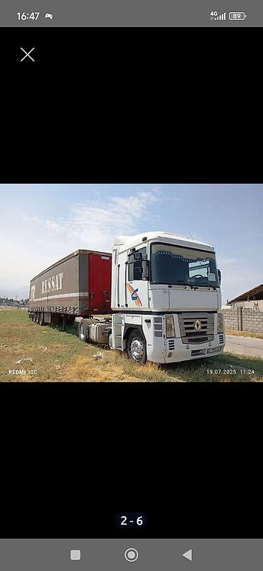 re sovio: Тягач, Renault, 2006 г., Тентованный — 2