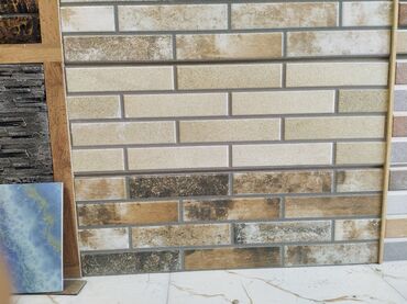 rezak nədir: Keramika divar plitəsi – “kərpic effektli” panel - Dizayn: Uzunsov