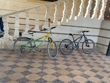 трехколесный велосипед с ручкой lexus trike: Продаю два велика за 13000 сом в очень хорошем состоянии обменов нету