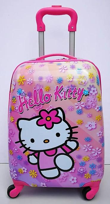 Putni koferi i torbe: Hello Kitty set kofera – 2 kom - Dizajn: Roze, sa Hello Kitty motivom — 10