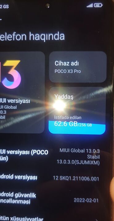 motorola droid pro: Xiaomi 13 Pro, 256 GB, rəng - Göy