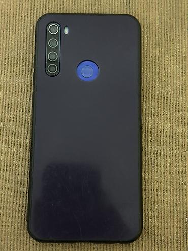 note 2: Redmi, Redmi Note 8, Б/у, 128 ГБ, цвет - Синий, 2 SIM — 2