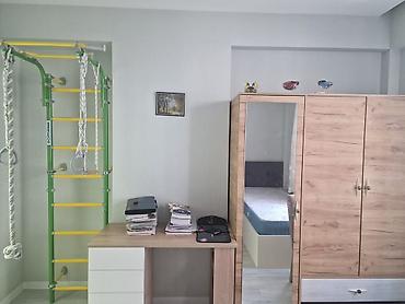 Uşaq mebeli: Uşaq otağı üçün mebel - Yazı masası: ağ çekmecəli (4 gözlü) sol — 1