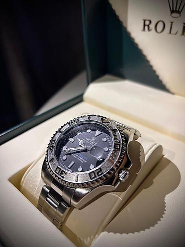 Aksesuarlar: Yeni, Qol saatı, Rolex, rəng - Qara — 6