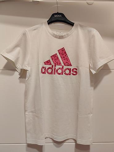kappa m: Adidas ženska majica kratkih rukava - Boja: bela - Print: veliki — 3