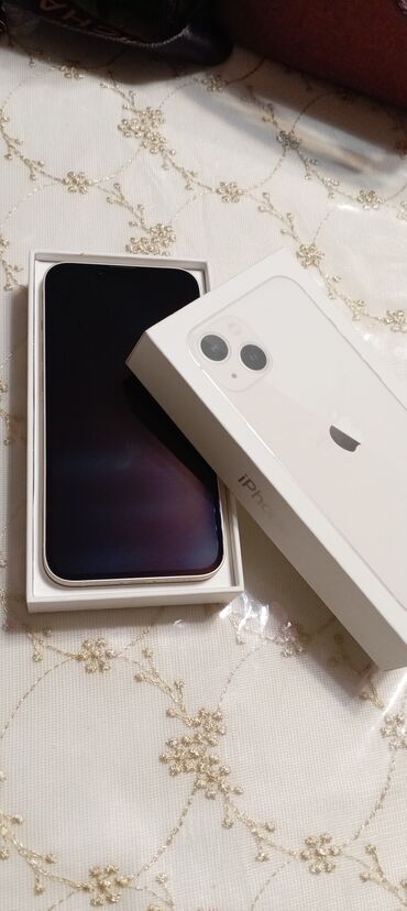 13 iphone qiymeti: IPhone 13, 128 GB, Ağ, Zəmanət, Barmaq izi, Face ID