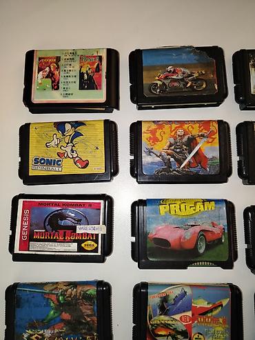 oyun alanı: Sega mega drive genesys üçün oyunlar qiymət 3 manatan 7 manata kimi — 2