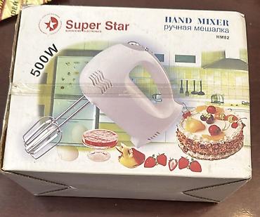 el mikseri: Super Star HM82 əl mikseri - Güc: 500 W - Növ: əl mikseri (ручная — 1