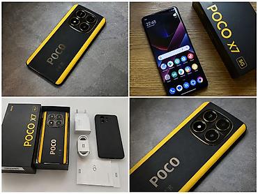 Poco X7, Б/у, 256 ГБ, цвет - Черный, 2 SIM