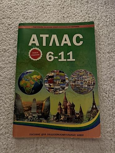 atlas pdf: Rus dilində “Atlas 6–11” coğrafiya atlasi - Ümumi təhsil məktəbləri — 1