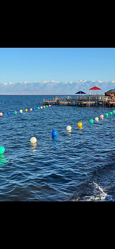 Иссык-Куль 2026: Коттедж, Коттедж 84Б Кош-Кол, Барбекю, Баскетбольная площадка, Бассейн — 9