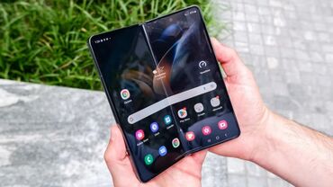 телефон самсунг 6: Samsung Galaxy Z Fold 4, Б/у, 256 ГБ, цвет - Черный