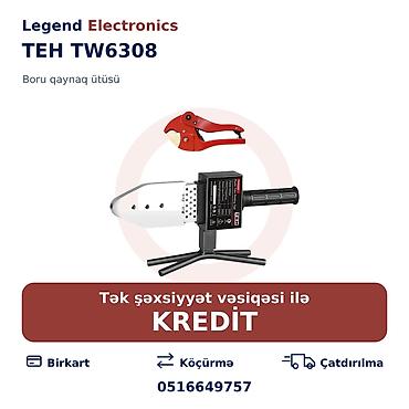 kreditle drel: Elan başlığı: Plastik qaynaq aparatı TEH TW6308 UM-S981 800W Elan — 1