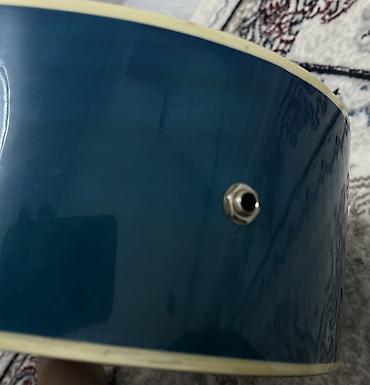 Гитары: Электроакустическая гитара с вырезом (cutaway), цвет – синий градиент — 5