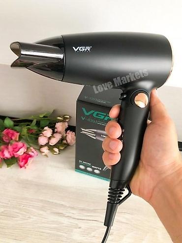 vgr: Мощный компактный дорожный электрический фен для волос VGR V-439 — 4