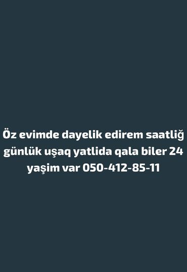 masaj edirem oz evimde 2020: Öz evimde dayelik edırem saatliğ günlük uşaq yatlida qala biler 24