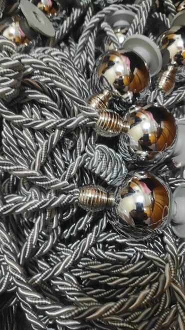 Pərdə və tüllər: Pərdə aksesuarları, tavan bağlama qotazlar, rəng seçimi var — 7