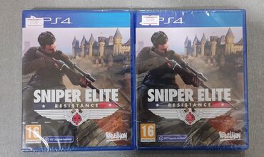 playstation kredit: Playstation 4 üçün sniper elite resistance diski. Tam yeni, original