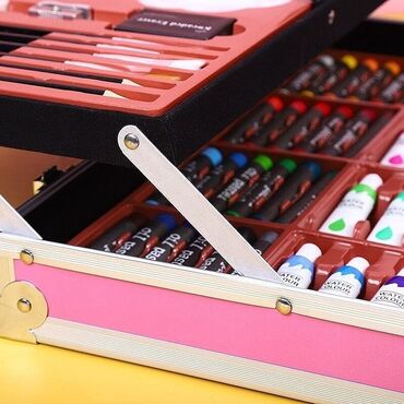 Uşaqlar üçün digər mallar: 🎨Rənkləmə rəsim seti. 🖌145 parcadan ibaretdi. 🧳diplomat rəsim dəsti -da lalafo.az — 8 Uşaqlar üçün digər mallar: 🎨Rənkləmə rəsim seti. 🖌145 parcadan ibaretdi. 🧳diplomat rəsim dəsti — 8