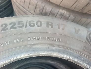 асвальт: Шины 225 / 60 / R 17, Лето, Б/у, Комплект, Легковые, Германия, Continental — 2
