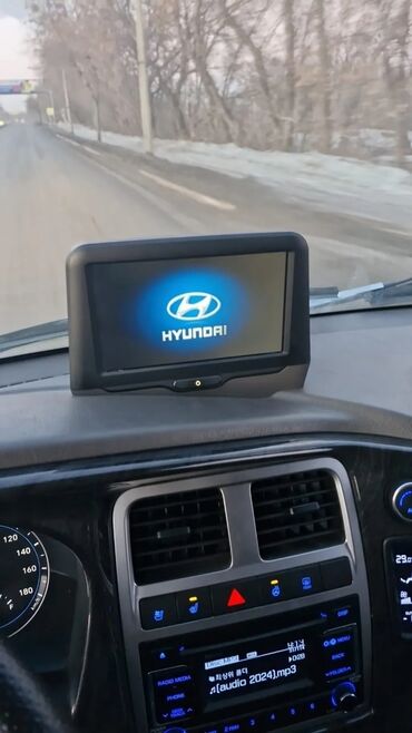 Детали электрики авто: Монитор и GPS Навигатор - Хендай Портер 2 Штатный заводской