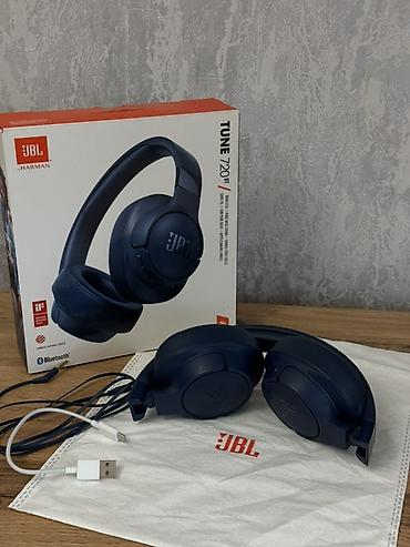 jbl: JBL Tune 720BT qulaqlıq – simsiz over‑ear model - Rəng: tünd mavi - — 1