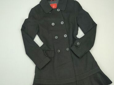 czarne bluzki bez ramion: Coat, XS (EU 34), condition - Very good