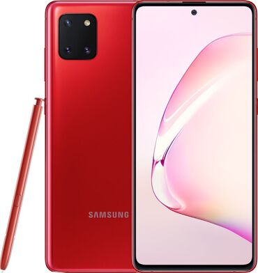 Samsung: Samsung Note 10 Lite, rəng - Qırmızı