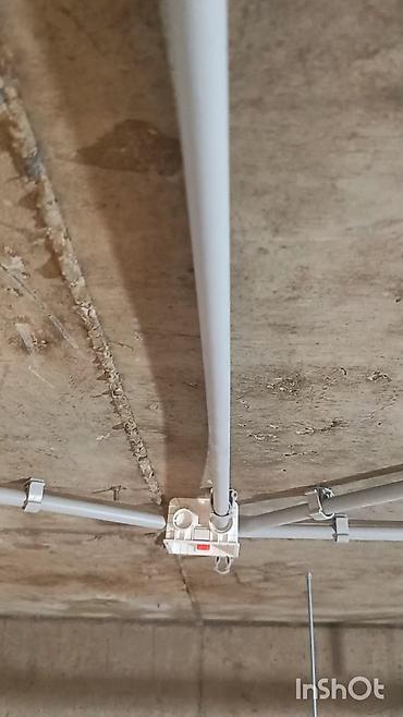 PVC elektrik kabel kanalı və aksesuarları - Material: ağ rəngli sərt