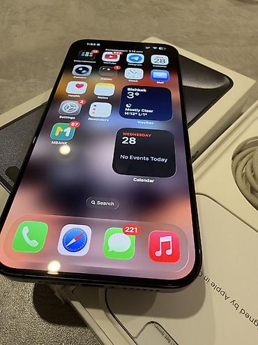 google fold: IPhone 15 Pro Max, Б/у, 512 ГБ, Blue Titanium, Зарядное устройство, Коробка, 82 % — 3