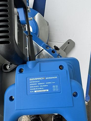 Торцовочные электропилы: Торцовочная электропила Новый, 255 мм, 2000 Вт, Щеточная, Платная доставка, Самовывоз — 8