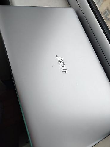 kontakt home noutbuk: Acer noutbuk - Ekran: 15.6" geniş ekran, mat səthli - Korpus: gümüşü — 2