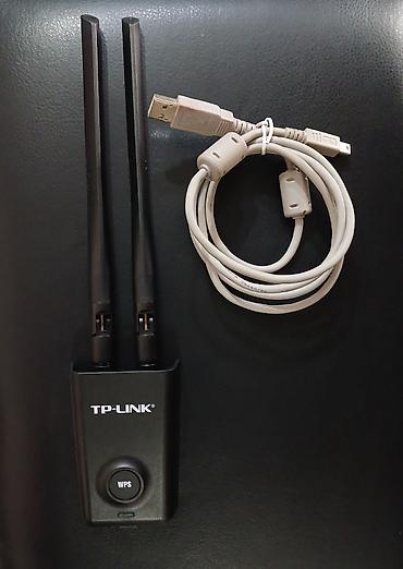 Модемы и сетевое оборудование: Адаптер WiFi TP-LINK TL-WN8200ND, ✔Адаптер WiFi 2.4 ГГц 300 Мбит / сек — 1