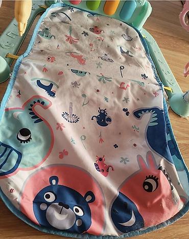 Toys: Interaktivna baby gimnastika/prostirka sa klavirom i lukom za igračke — 3