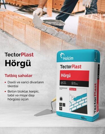 Sement: Holcim Sement, M-400, A-klass, Kredit var, Pulsuz çatdırılma — 8