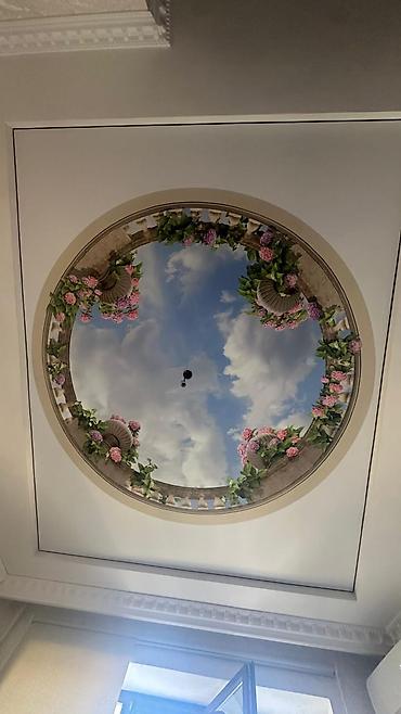 Натяжной потолок: Натяжной потолок Глянцевое, Матовое, 3D потолки Гарантия, Бесплатная консультация, Бесплатный замер — 8