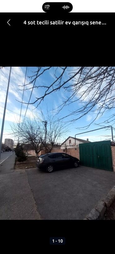 Həyət evləri və villaların satışı: 5 sot torpaq sahəsində iki mərtəbəli fərdi yaşayış evi. TEZE CORAT - — 7