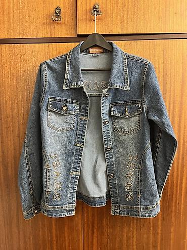 jeans: Jeans jaket😍Heç bir problemi yoxdur.Razmer:S✅ — 2