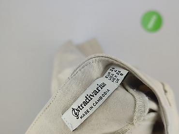 dzwony stradivarius: Stradivarius, Spodnie materiałowe damskie, rozmiar S — 4