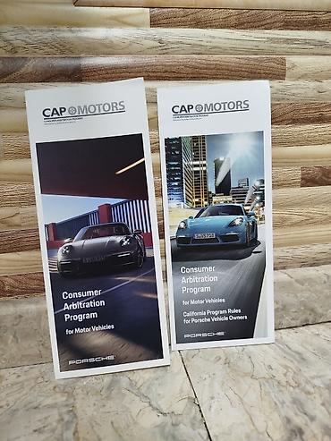 buklet capı: Porsche Taycan sənədlər dəsti Məzmun: - Orijinal Porsche qara — 4
