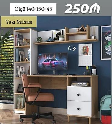 dolab sumqayit: Yazı masaları – funksional dizayn və geniş saxlama yerləri Model 1 – — 3