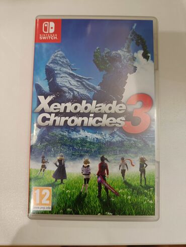 игры switch: Xenoblade Chronicles 3 - продаю, так как не играю. Самовывоз район