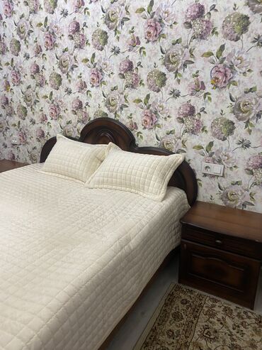 Спальные гарнитуры: Спальный гарнитур, Б/у, Двуспальная кровать, Комод, Трюмо, МДФ, Самовывоз — 7