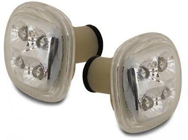 BELI LED BOCNI MIGAVCI AUDI A3 A4 SKODA FABIA | Kristalni beli bocni