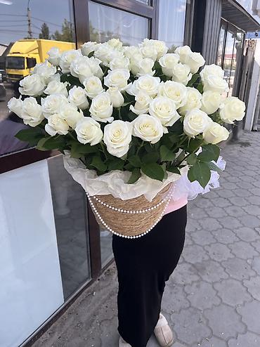 цветы розы акции: 🌸 Свежие цветы 24/7 с доставкой по Бишкеку! Букеты, корзины — 1
