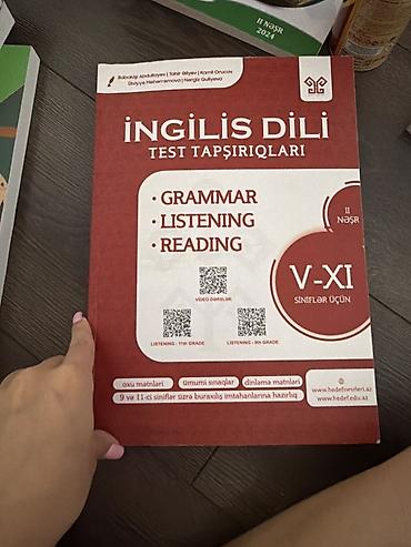 Спорт и хобби: Məhsul: “İngilis Dili – Test Tapşırıqları” (V–XI siniflər üçün), II — 1