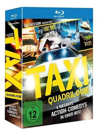 robin hood dvd: TAXI - sva 4 filma, sa prevodom, u paketu! Cena celog paketa je 299