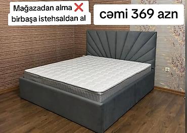 matras döşek: Yeni, İkinəfərlik çarpayı, Matras ilə, Siyirməsiz — 1
